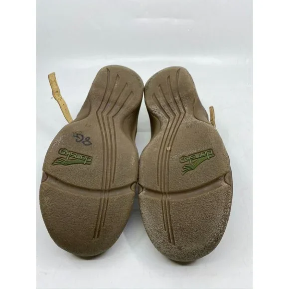 Dansko Tan Unisex Mules/Clogs Size 38/8 - Picture 6 of 7
